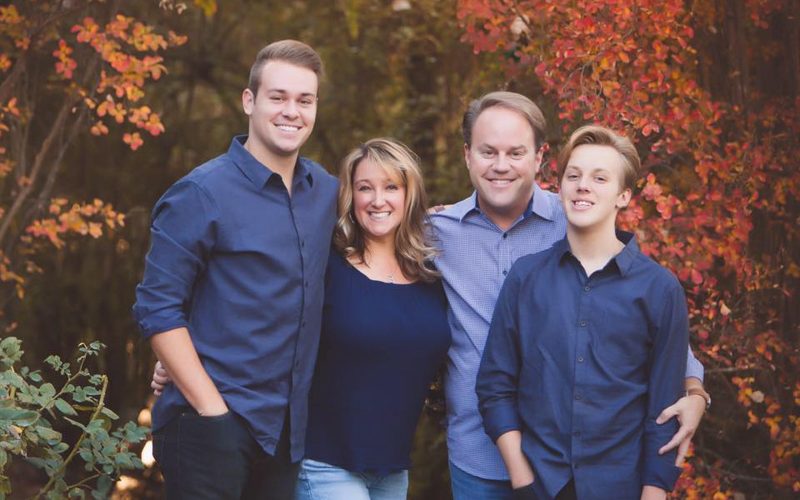 Mark Anselmo's family